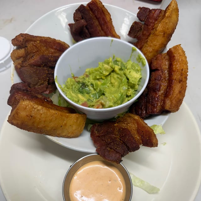 Pork belly Bites.